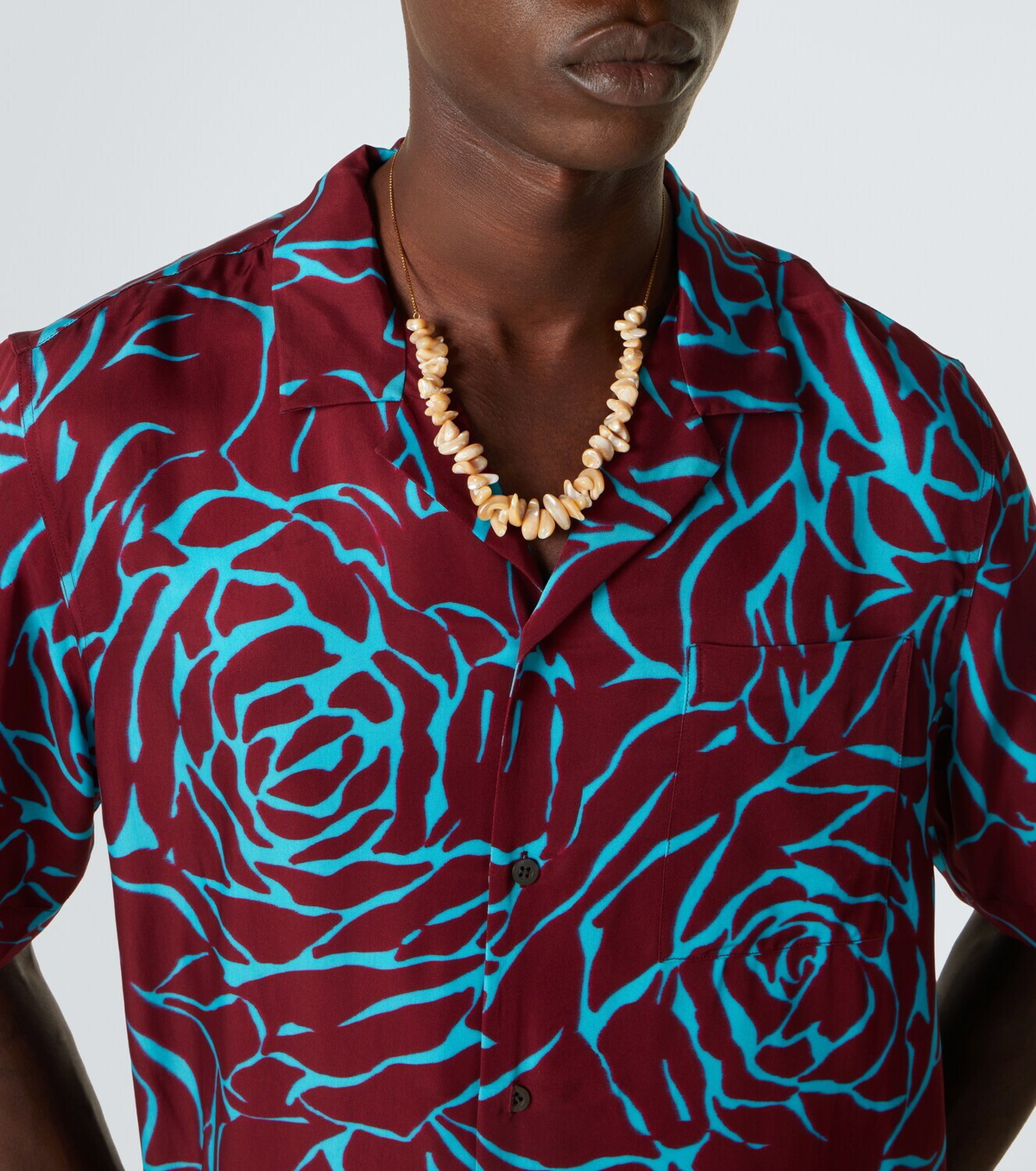 Dries Van Noten Embellished chain necklace