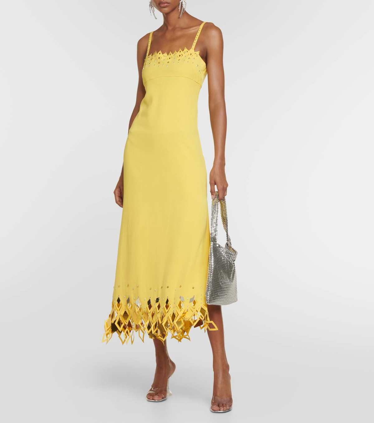 Designer Dress: Paco Rabanne Black Goddess - 4phmsfw