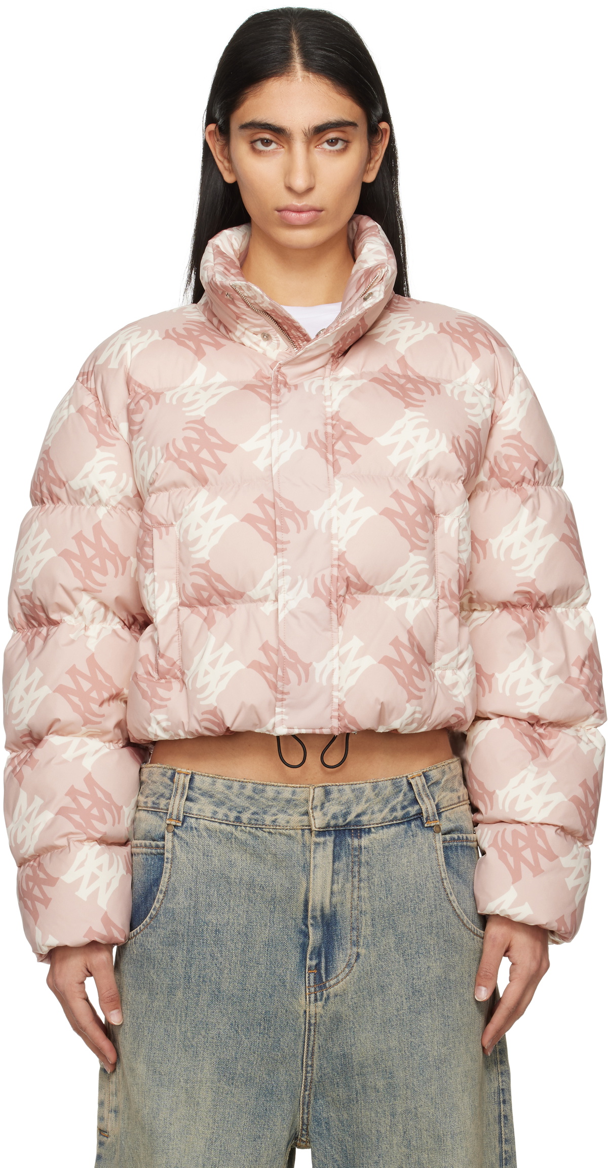 AMIRI Pink MA Quad Down Jacket Amiri