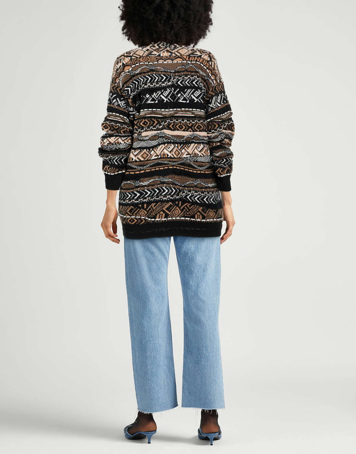 Laneus Womens Cardigan Camel