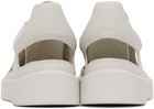 At.Kollektive White Kostas Murkudis Edition Cutout Sneakers