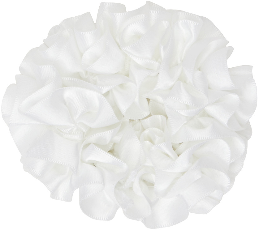 Maryam Nassir Zadeh Carnation Scrunchie in Friar Brown