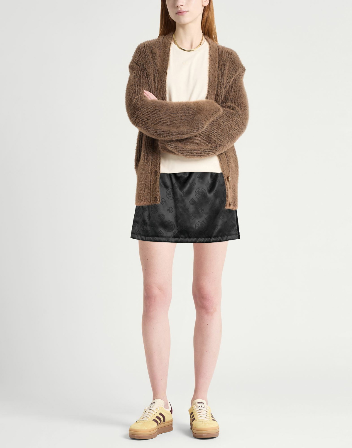 Casablanca Womens Mini skirt in Black