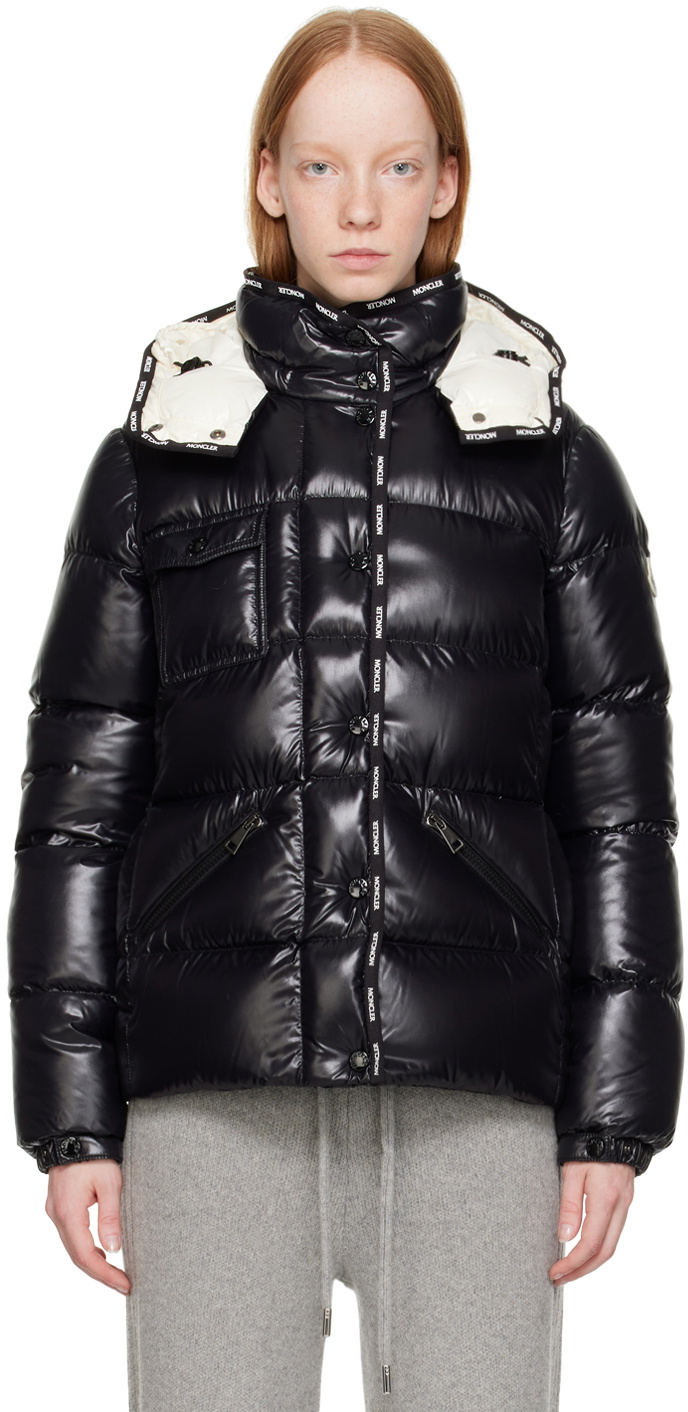 Moncler Black Flumet Short Down Jacket Moncler