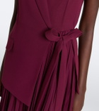 Simkhai Helena crêpe midi dress