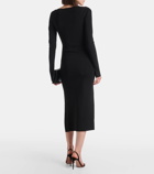 Galvan Kaia midi dress