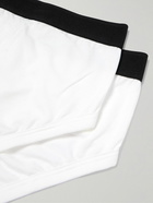 TOM FORD - Two-Pack Strech-Cotton and Modal-Blend Briefs - White