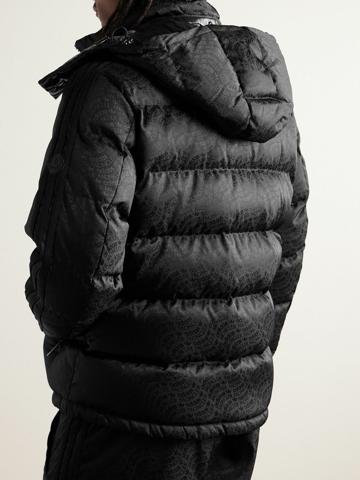 Moncler Genius Moncler x adidas Originals Black Beiser Down