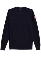 Canada Goose Dartmouth Merino Wool Jumper Navy