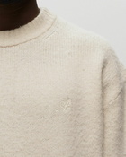 Axel Arigato Clay Signature Sweater Beige - Mens - Pullovers