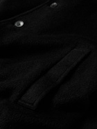 Mr P. - Belted Alpaca-Blend Felt Coat - Black