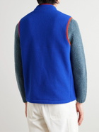 ARKET - Roy Recycled Fleece Gilet - Blue