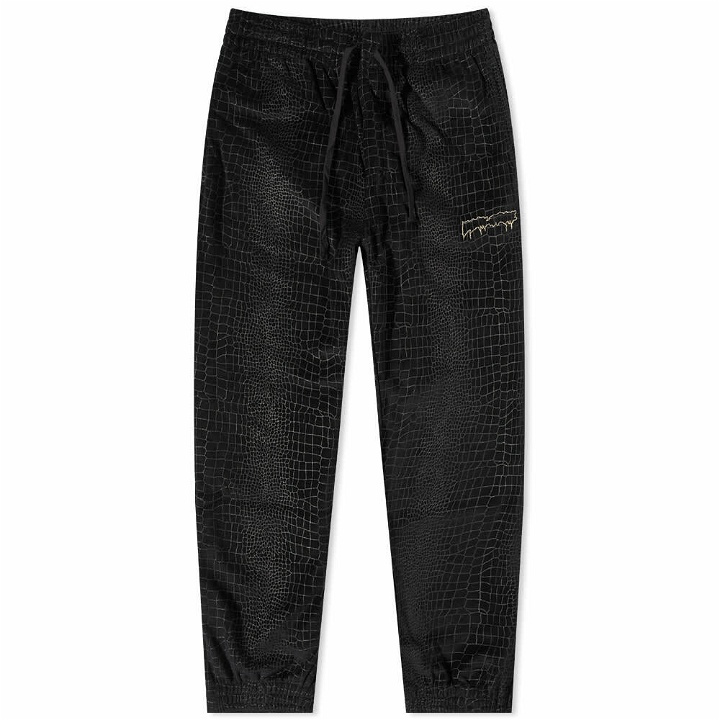 Photo: Fucking Awesome Men's Croc Velour Track Pant in Black