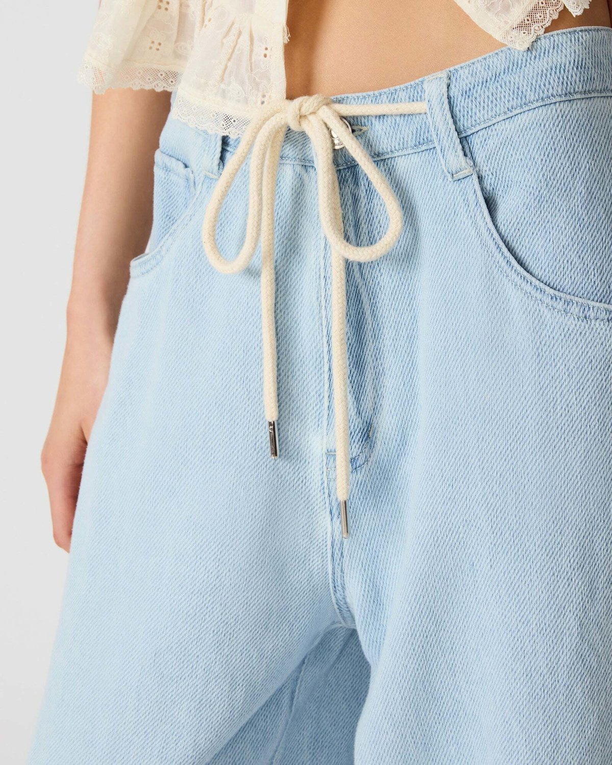 Steve Madden Maycen Pants in Blue