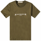 MASTERMIND WORLD Men's Logo And Skull T-Shirt in Olive