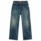 Human Made Men's Future Straight Denim Jeans in Indigo