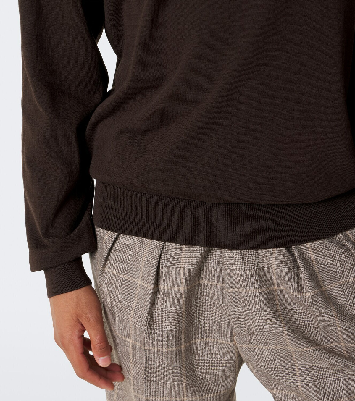 Rubinacci Cotton polo sweater