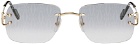 Cartier Gold 'Signature C de Cartier' Sunglasses