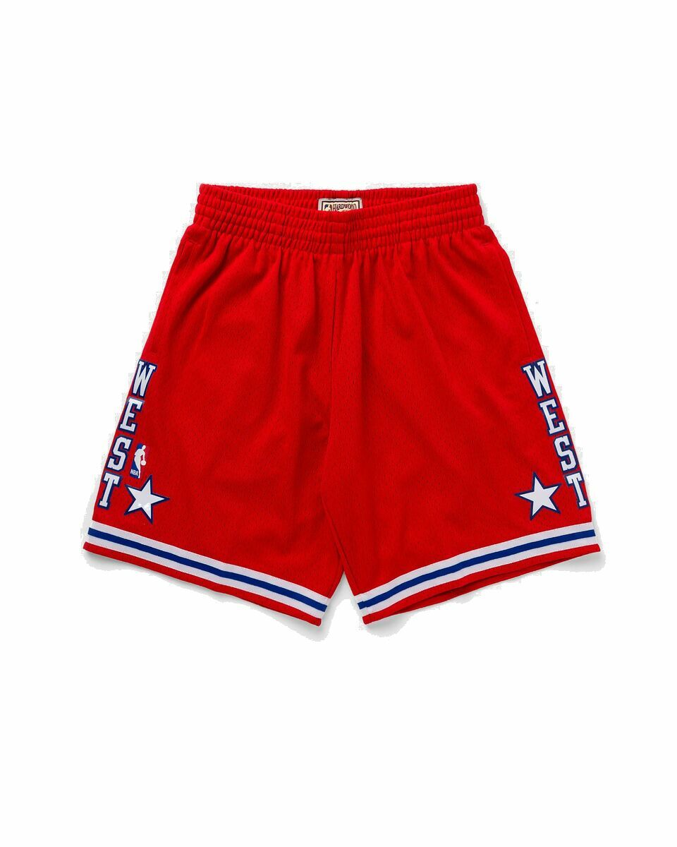 NWT Mitchell & Ness 1991 NBA All Star Game Shorts Charlotte newest NC Red White