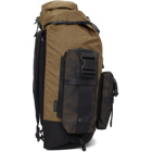 Master-Piece Co Black and Tan Large Rogue Backpack