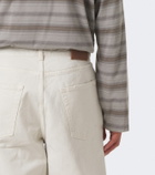 Our Legacy Vast Cut distressed wide-leg jeans