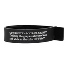 Off-White Black and White Industrial Bracelet