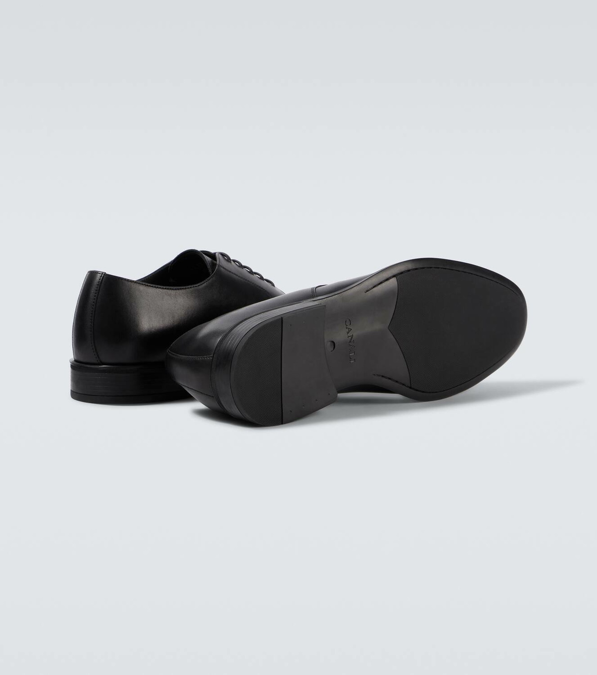 Canali Leather Derby shoes