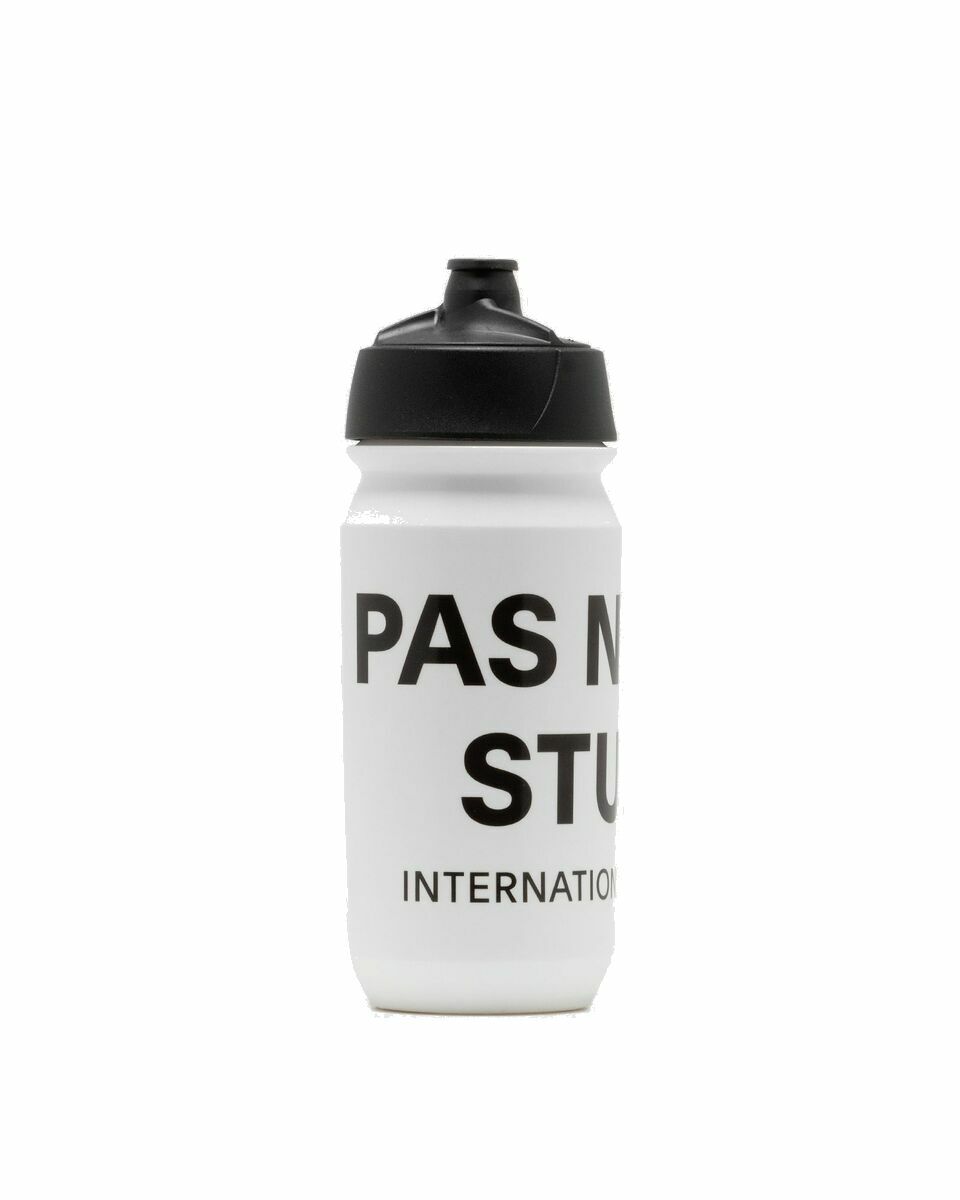 Photo: Pas Normal Studios Logo Bidon Water Bottle 500ml White - Mens - Cool Stuff/Sports Equipment