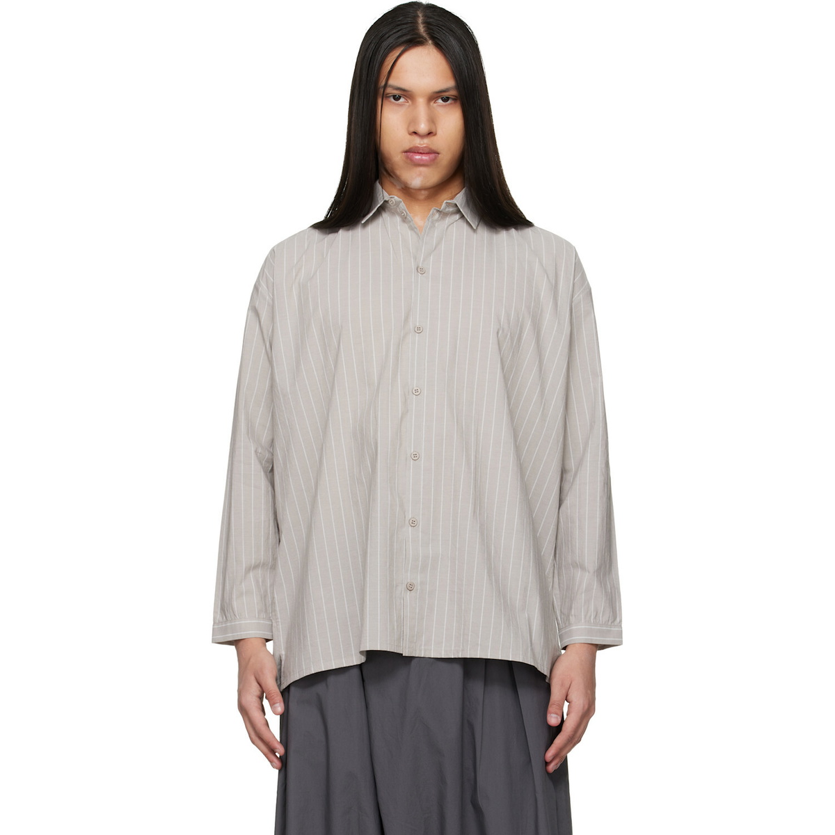 Toogood Taupe 'The Draughtsman' Shirt