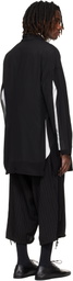 YOHJI YAMAMOTO Black Silk Jacket