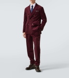 Brunello Cucinelli Cotton and cashmere corduroy suit