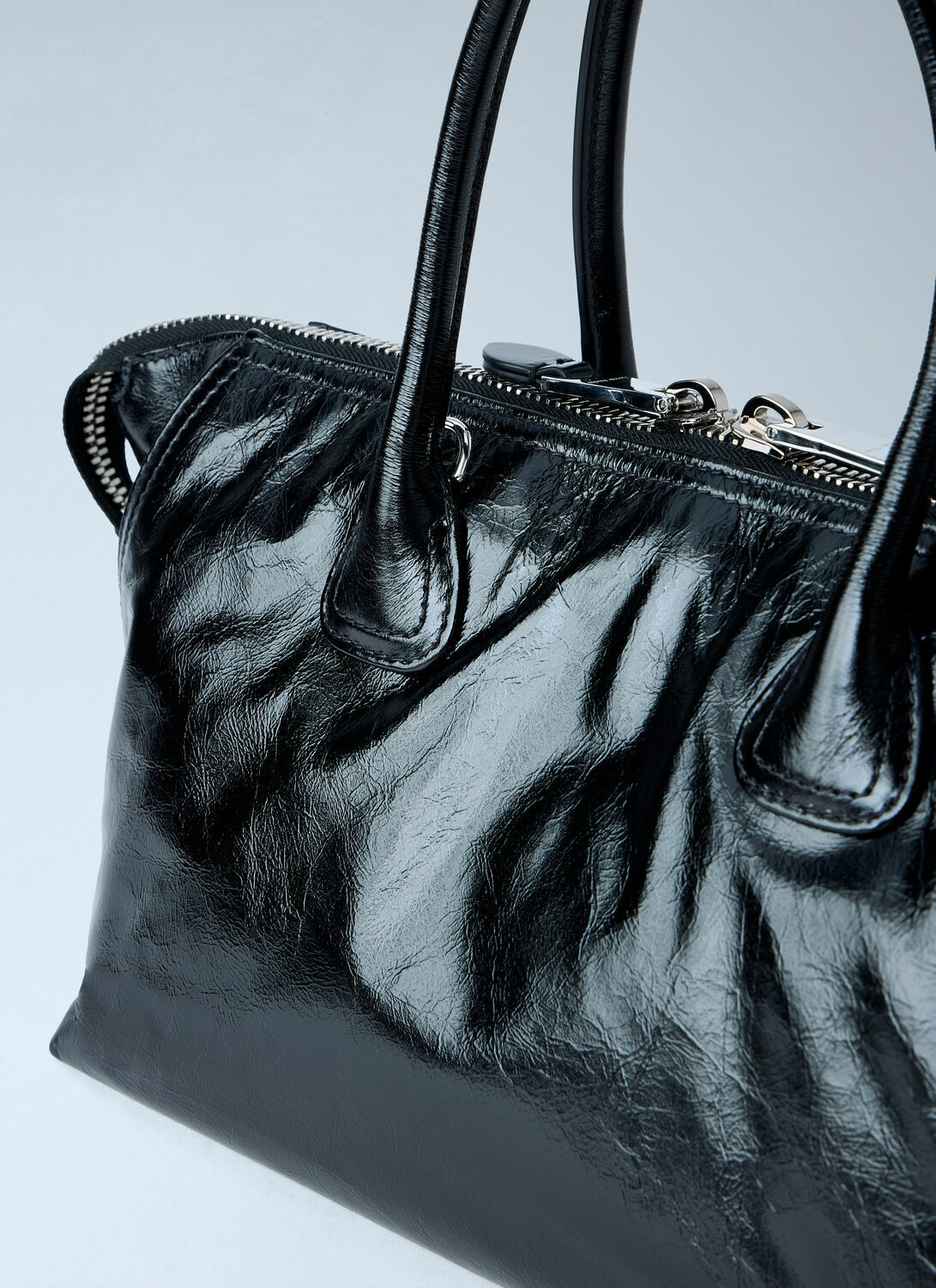 Miu Miu Leather Top Handle Bag