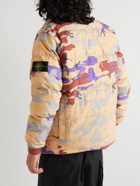 Stone Island - Logo-Appliquéd Camouflage-Print Nylon-Ripstop Down Jacket - Multi