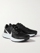 Nike Running - Pegasus Trail 3 Mesh and Rubber Sneakers - Black