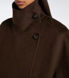 Lisa Yang Double-breasted wool and cashmere coat