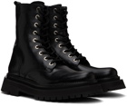 AMI Paris Black Calfskin Boots