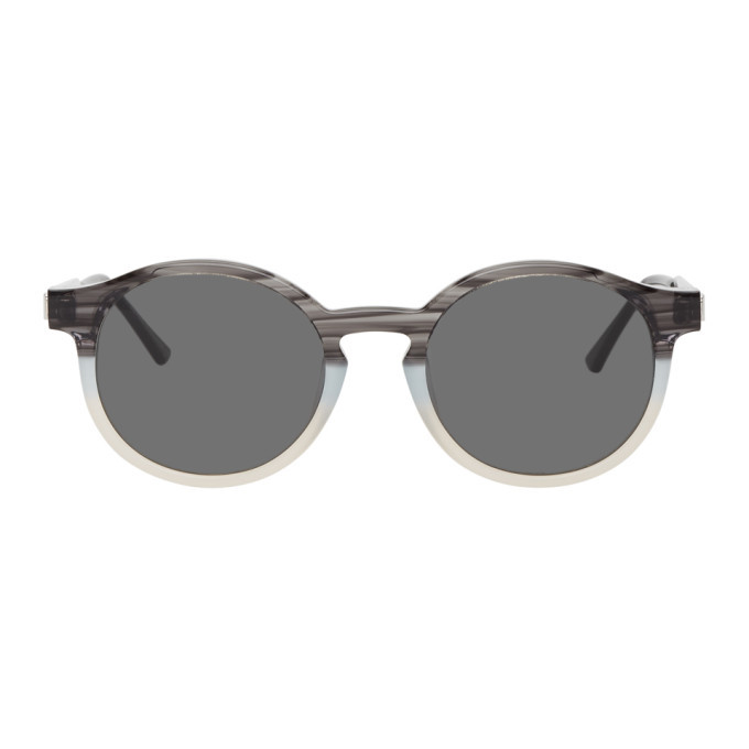 Thierry Lasry Black and Grey Silently Sunglasses Thierry Lasry