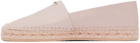 Givenchy Pink Leather Espadrilles