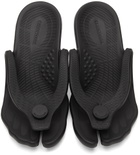 Balenciaga Black Micro Foam Heeled Sandals