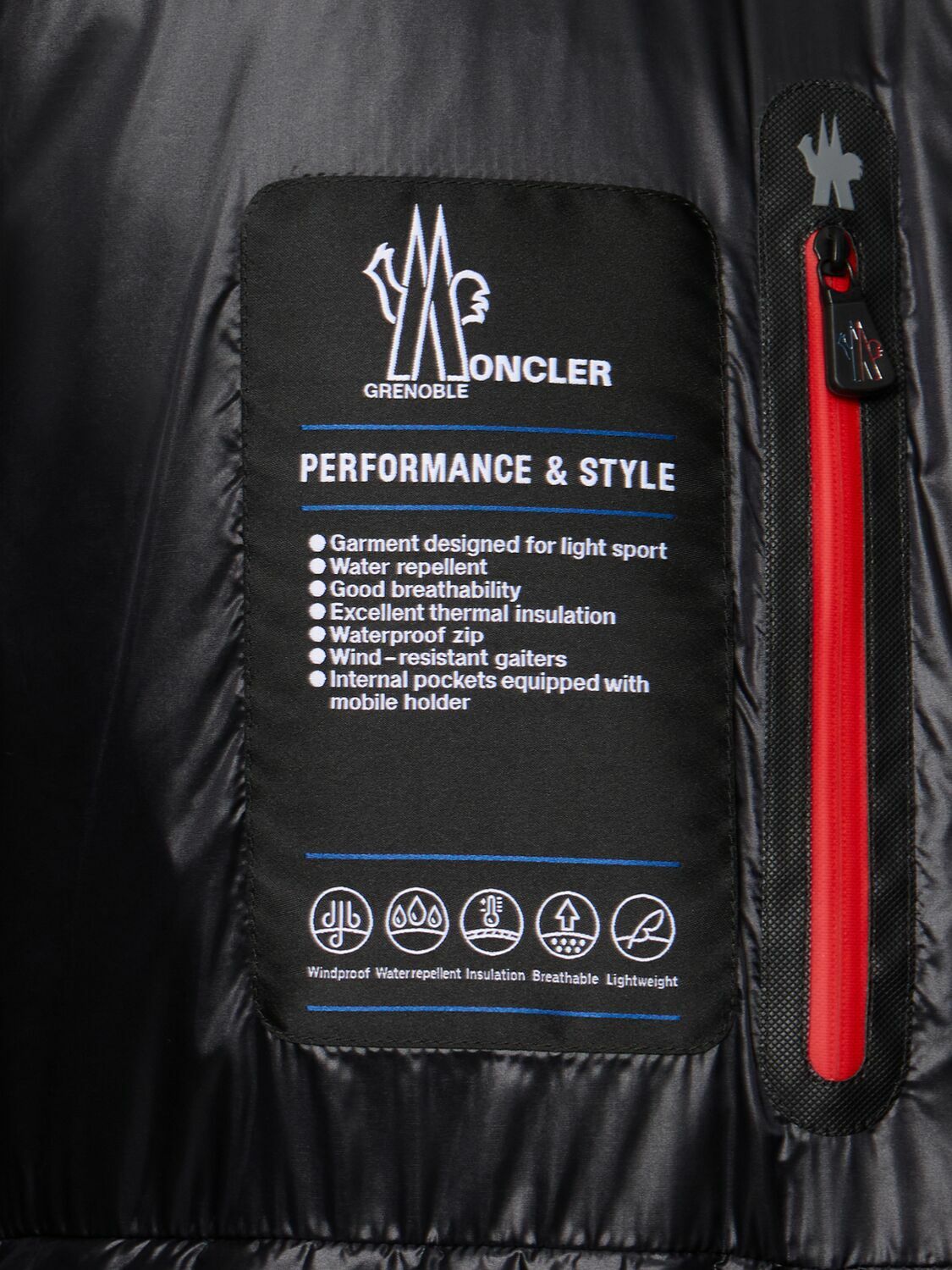 MONCLER GRENOBLE Albiez Nylon Down Jacket Moncler Grenoble