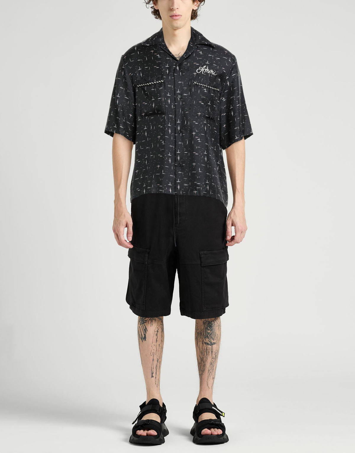 Amiri Mens Shirt in Black