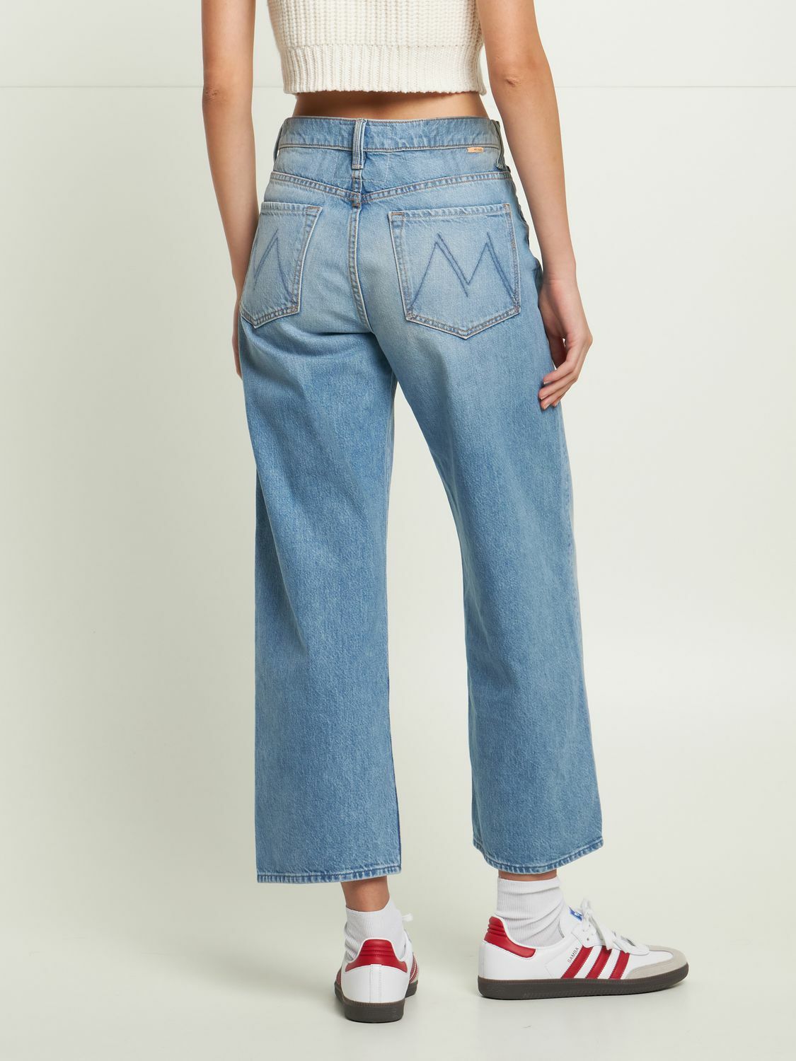 MOTHER - The Dodger Ankle Mid Rise Jeans Mother