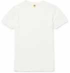 Velva Sheen - Slub Cotton-Jersey T-shirt - Neutrals