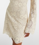 Veronica Beard Teresia embroidered tulle minidress