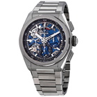 Zenith Defy El Primero 21 Chronograph Automatic Blue Skeletal Dial Mens Watch 95.9002.9004/78.M9000