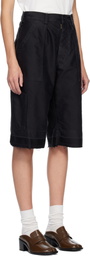 Maison Margiela Black Utility Shorts