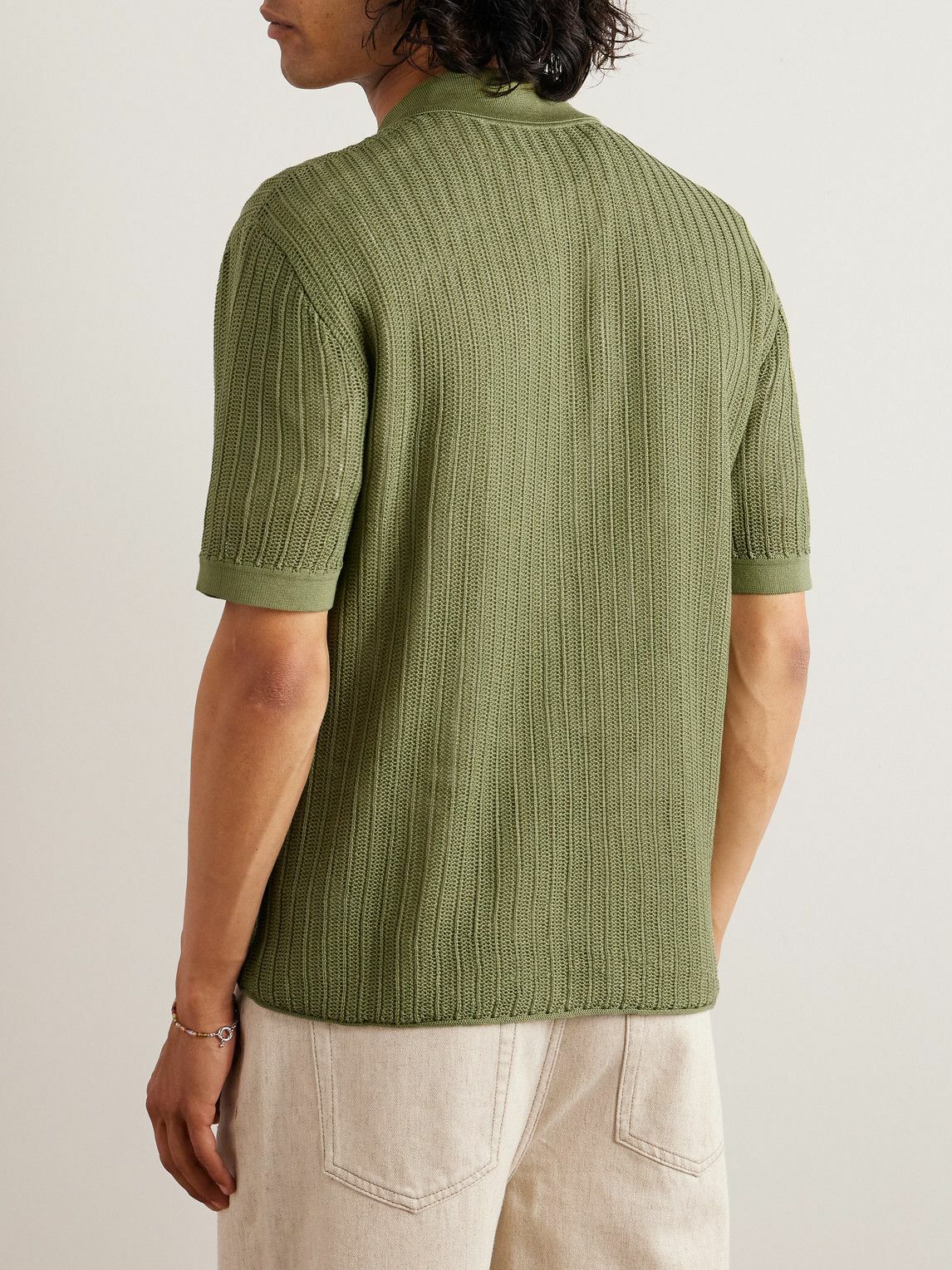 【2plan】Kato Crochet Collar T-Shirt Crochet Pattern | Standing Collar T-shirt W. Suzette Stitch