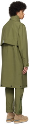 Moncler Grenoble Khaki Steig Coat