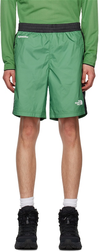 Photo: The North Face Green & Black Hydrenaline 2000 Shorts