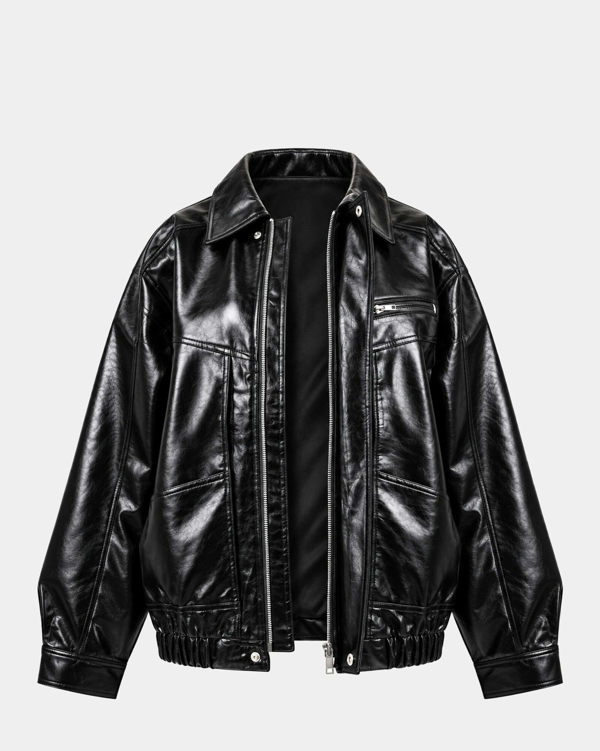 Steve Madden Dave Coat Tops in Black